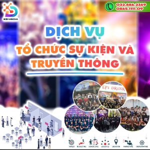 Dịch vụ Tổ chức sự kiện và Truyền thông